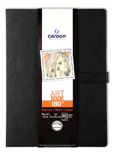 Sketch Book Dibujo Canson Art Book 21x30cm. Serviciopapelero