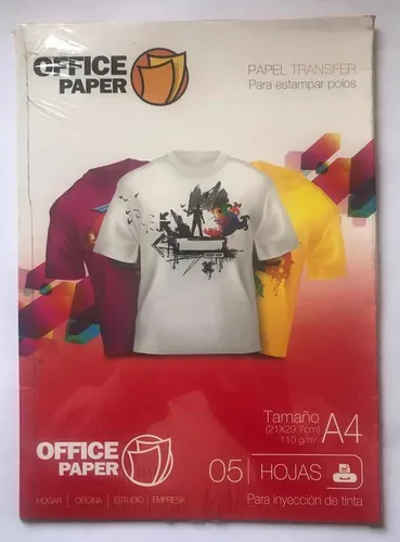 Papel Transfer polo claro A4 – Tienda