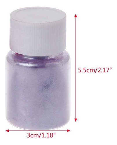 Para 15 Colores En Tintes En Polvo Epoxi Natural Micas De