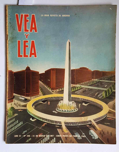 Proyecto Para El Obelisco, Vea Y Lea 1957