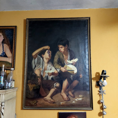 Oleo Bartolome Esteban Murillo,muy Antiguo , Precio Dolar. 