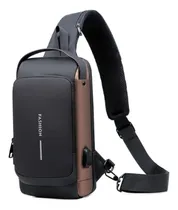 Comprar Althor Mochila Transversal impermeable con forma de candado USB con forma de cruz color marrón