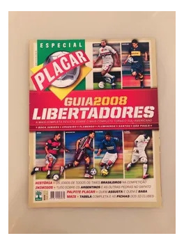 Revista Placar Guia 2008 Libertadores  
