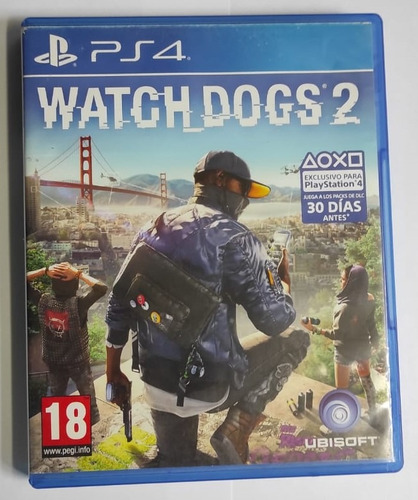 Watch Dog 2 Ps4 Usado