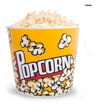 Comprar Balde Grande Pop Corn Amarillo Cubeta Canchita Cine En Casa