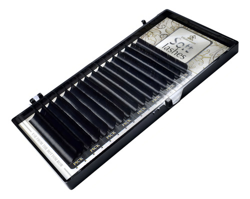Cílios Eyelash Maker Soft Lashes Curvatura C 16 Fileiras