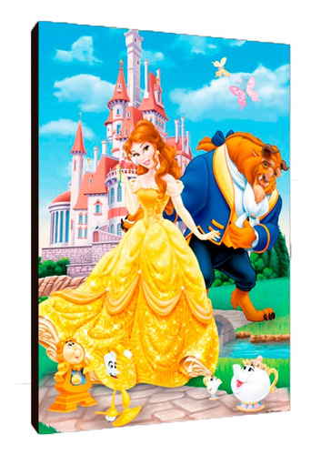 Cuadros Poster Disney La Bella Y La Bestia L 29x41 Blb (34)