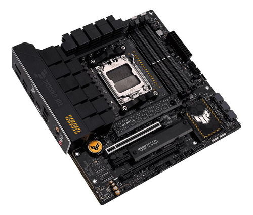 Placa Mãe Asus Tuf Gaming B650m-plus, Amd Am5, Matx, Ddr5 Preto