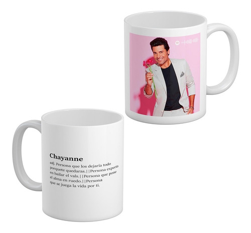 Taza Personalizada Chayanne