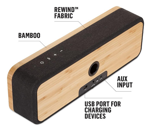 Sistema De Audio Portátil Em-ja006sb Negro