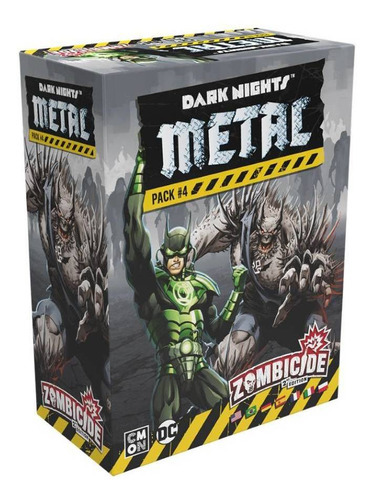 Zombicide 2ª Edição Dark Nights: Metal Character Pack 4