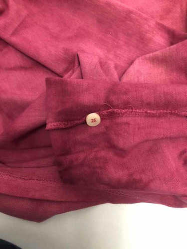 Chomba Remera Legacy Talle L Bordó Hombre Excelente