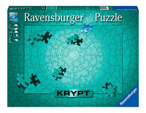 Puzzle Rompecabezas Krypt Verde 736 Pz Ravensburger 171514