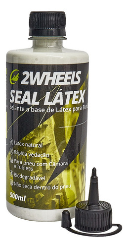 Selante Líquido Bike Seal Látex 2wheels Anti Furo 500ml