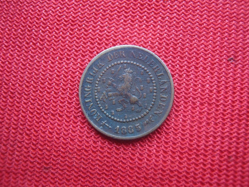 Imagen 2 de 2 de Holanda 1/2 Centavo 1885