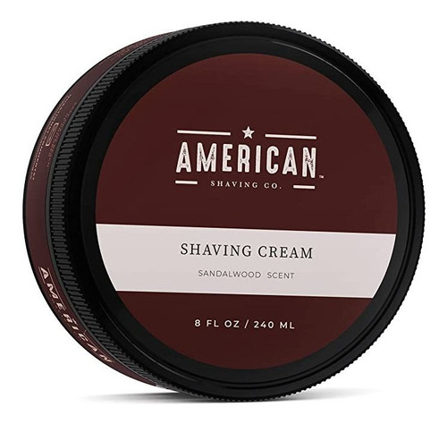 Americana De Afeitar Crema De Afeitar Para Hombres (8 Oz) - 