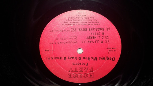 Disco De Vinilo House Party Formatovinilo (Usado)