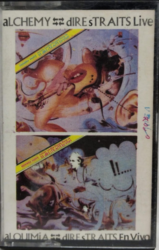 Dire Straits  Alchemy - Dire Straits Live Cassete 1984 Arg