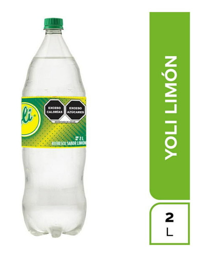2 Yoli Acapulco Familiar De 2 Litros Bebida Sabor Limón