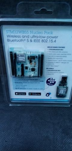St, Stm32wb55 Nucleo Pack Kits De Desarrollo