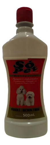 Shampoo Condicionador So Pet 500ml Fragrância Poodle / Bichon Frise