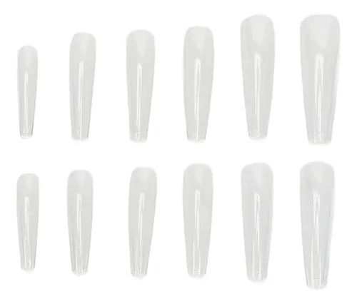 Gel Falso Adhesivo Transparente Con Cobertura Completa Para