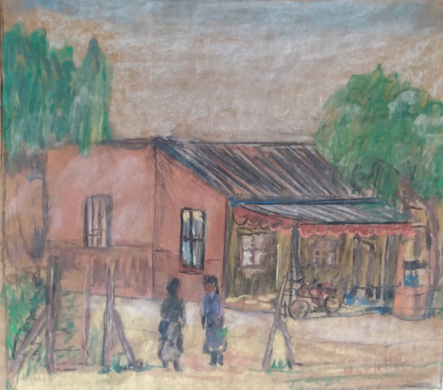 Felix Barletta - Pastel Original - Rancho