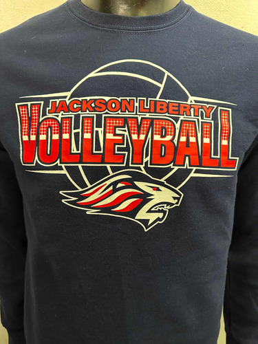 Buzo Jerzees Jackson Liberty Volleyball Talle Small