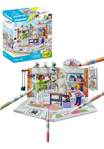 Playmobil Color Salón Canino 71514