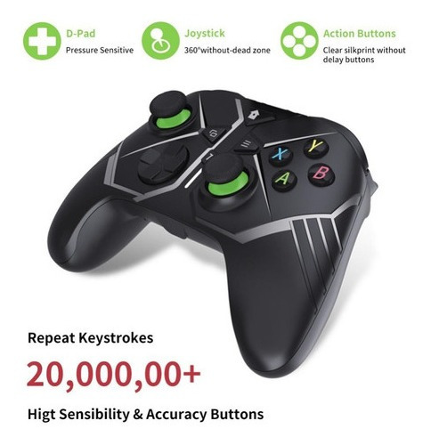 Imagen 4 de 8 de Joystick Inalamb. Xbox One Series X / S Pc Botones Traseros Negro