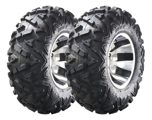 Kit 2 Pneu Dianteiro 26x8-12 Sunf Quadriciclo Can Am Polaris