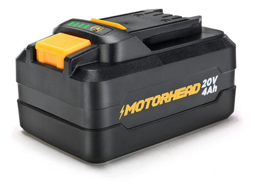 Motorhead 20v Ultra Batera De Iones De Litio De Alta Capacid