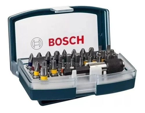 Set Juego Bosch Puntas 32 P Mandril Atornillar 2607017359