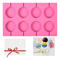 Comprar Moldes Para Chupetas, Moldes Para Caramelos, Silicona, 8 Ron
