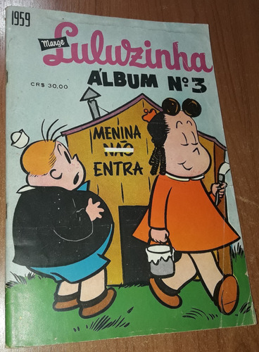 Revista Luluzinha Album N°3  Año 1959  Idioma Portugues