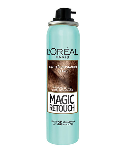 Tapacanas Spray Magic Retouch Castaño Claro X 75 Ml