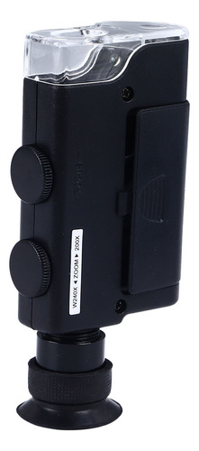 Microscopio Mini Led Óptico Con Zoom Portátil De 200 A 240x