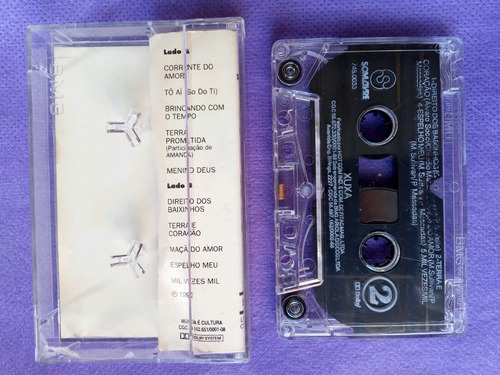 Xuxa Corrente Do Amor 1993 K7 Inf Somlivre Ljfs (Usado)
