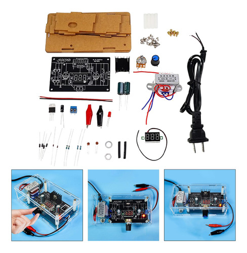 Kit Regulador De Voltaje Ajustable 110v A Dc125-12v Fácil