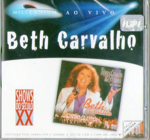 Cd Beth Carvalho - Ao Vivo 