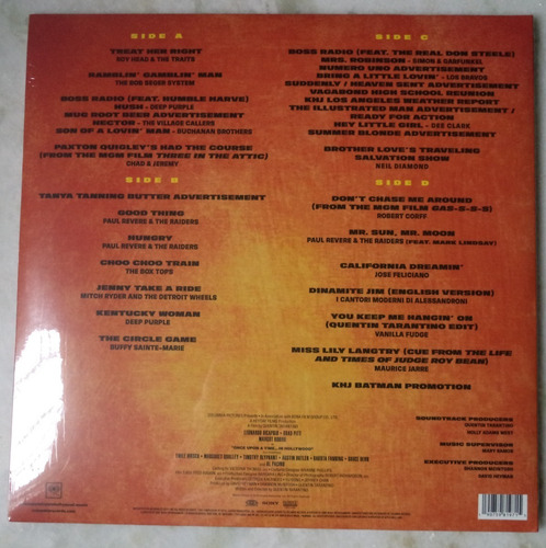 Lp Once Upon A Time In Hollywood Original Soundtrack