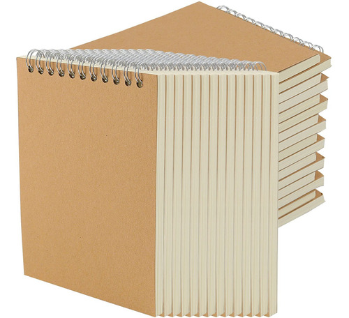 30 Cuaderno Boceto Espiral A6 4 X 6  Bloc Dibujo Para