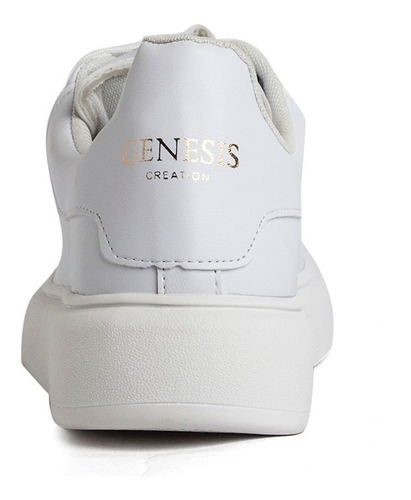 Zapatillas Genesis Urbana Mujer Hombre Blanco Envió Gratis