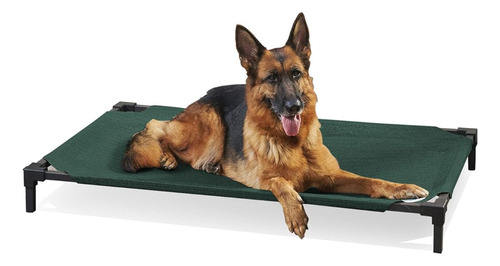 ~? Coolaroo Cooling Elevated Dog Bed Pro, Estándar, Cabe En 