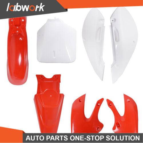 Labwork Plastic Fender Fairing Kit For Kawasaki Klx110 2 Aaf