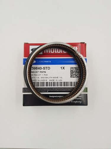 Juego Anillos Ford Fiesta Ka Ecosport 1.6 Std Motorcraft