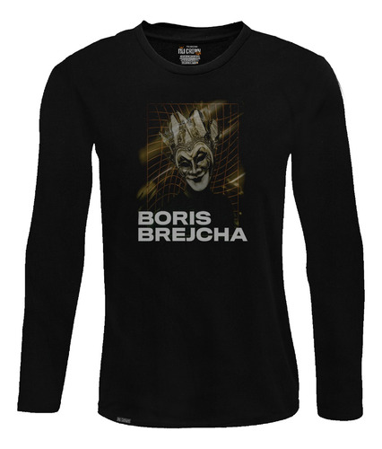 Camiseta Manga Larga Boris Brejcha Dj Electrónica Lbo2