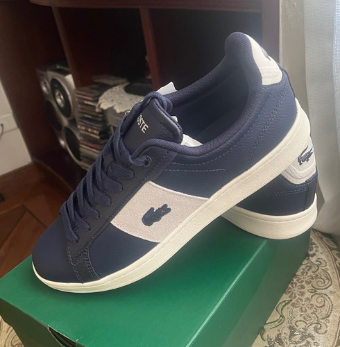 Zapatos Lacoste Carnaby Pro De Cuero Hombre Talla 8 Original