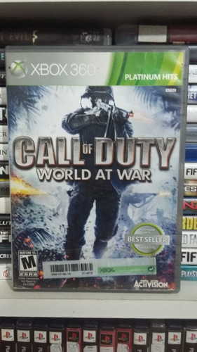 Call Of Duty World At War Xbox 360 Original 