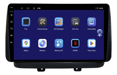 Kit Multimidia Doblo 10p Android 14 Carplay 2gb 32gb